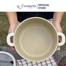 Nồi nhôm đúc đáy từ nguyên khối Elegant Kaiyo, 24cm [mã KAC-2119] 6