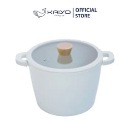 Nồi nhôm đúc thành cao đáy từ nguyên khối Elegant Kaiyo, 24cm [mã KAC-2126] 1