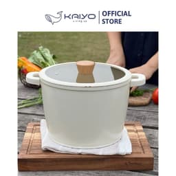 Nồi nhôm đúc thành cao đáy từ nguyên khối Elegant Kaiyo, 24cm [mã KAC-2126] 3