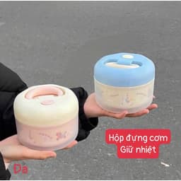 Hộp Đựng Cơm, Cháo Giữ Nhiệt Đa Năng 600ml.ĐA 1