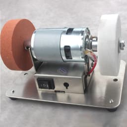 Máy mài mini , 2 đá, 7 tốc độ, lý tưởng cho dao kéo, đá mài, sử dụng điện 220V tiện lợi. 7