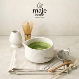 Bộ 5 món pha matcha cao cấp kèm hộp đựng làm quà tặng. Bộ 5 món cơ bản pha matcha latte ngon - Majehome.  - Majehome 2