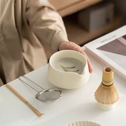 Bộ 5 món pha matcha cao cấp kèm hộp đựng làm quà tặng. Bộ 5 món cơ bản pha matcha latte ngon - Majehome.  - Majehome 5