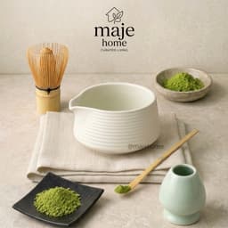 Bộ 5 món pha matcha cao cấp kèm hộp đựng làm quà tặng. Bộ 5 món cơ bản pha matcha latte ngon - Majehome.  - Majehome 6