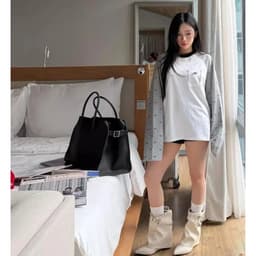 ❤️SIEU HOT❤️MONO WHISPER LONGSLEEVE - Áo tay dài form rộng 280GSM Whose Studio nam nữ 7