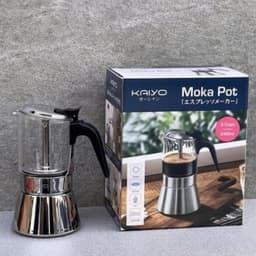 ẤM PHA CAFE KAIYO MOKA POT 160ML - 2 CUP (KCP-3048) 6