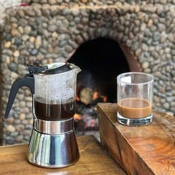 ẤM PHA CAFE KAIYO MOKA POT 240ML - 3 CUP (KCP-3055) 4