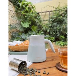 Bình giữ nhiệt 2 lớp có lõi lọc trà inox Kaiyo màu xanh, dung tích 500ml [mã KSV-6636] 2