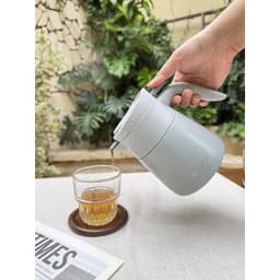 Bình giữ nhiệt 2 lớp có lõi lọc trà inox Kaiyo màu xanh, dung tích 500ml [mã KSV-6636] 4