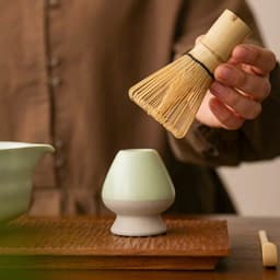 Chổi tre chasen pha Matcha Nhật Bản cao cấp có hộp đựng – Dụng cụ đánh matcha tạo bọt mịn nhiều sợi - Majehome 6