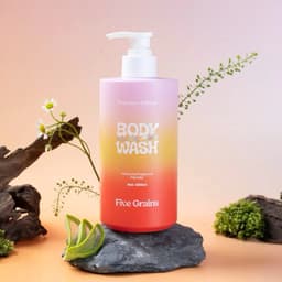 Sữa Tắm Five Grains Niacinamide 500ml Dưỡng Ẩm, Hương Nước Hoa Lưu Hương Dịu Nhẹ Skin House 4