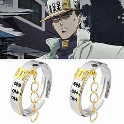 Nhẫn Kujo Jotaro JoJo's Bizarre Adventure Anime Phụ Kiện Cosplay Cá Tính Quà Tặng Fan Anime 4