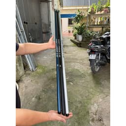 Cán vợt Surf Leader em về đủ 3 màu ạ đen, xanh, xám Đầu ốc ren 8 ạ cân nặng 298g  nhấc tĩnh 4kg 7