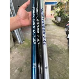Cán vợt Surf Leader em về đủ 3 màu ạ đen, xanh, xám Đầu ốc ren 8 ạ cân nặng 298g  nhấc tĩnh 4kg 9