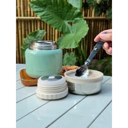 Bình ủ cháo Kaiyo, dung tích 500ml, màu xanh mint [mã KTJ-3987] 7