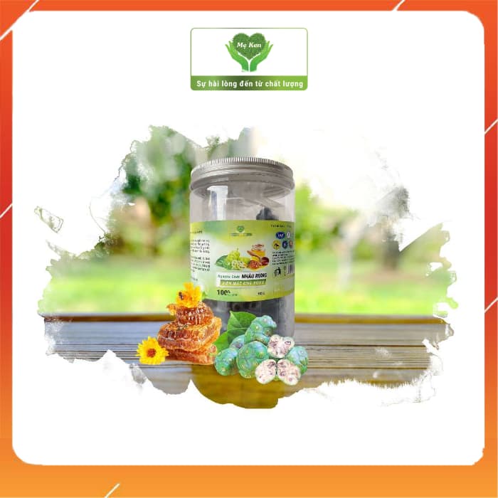 Nhàu Rừng (NoNi) Viên Mật Ong Rừng Nguyên Chất Mẹ Ken 500 Gram