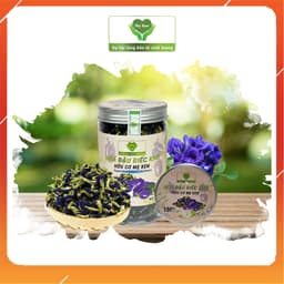 HOA ĐẬU BIẾC KHÔ HỮU CƠ MẸ KEN 50G 1