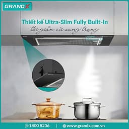 Máy Hút Mùi Âm Tủ GrandX H70F79G | Động Cơ Smart Inverter BLDC | Thiết Kế Hiện Đại, Bảo hành 3 năm 8