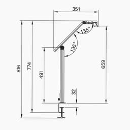 Kyvian Đèn Bàn Làm Việc Bảo Vệ Mắt Luxia Max V2 24W 1200 Lumen CRI >97 Điều Khiển Từ Xa 2 Cảm Biến Thông Minh by Velix 9