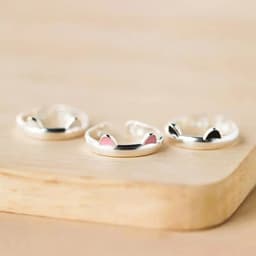 Nhẫn mèo bạc nhẫn nam nữ phong cách Hàn Quốc nhẫn đeo tay nam nữ thiết kế sáng tạo đẹp thời trang 4
