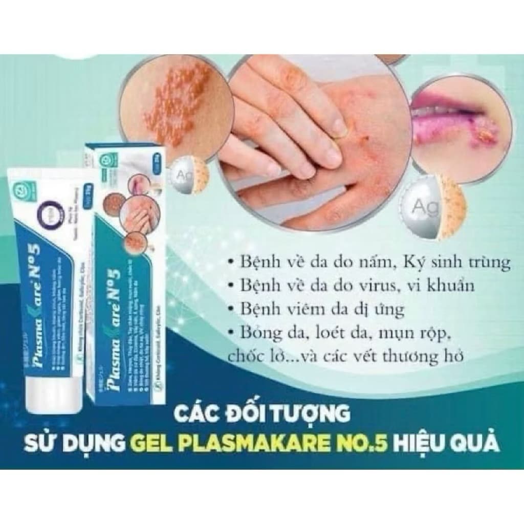 Tuýp bôi Plasma Kare NO5 giúp giảm viêm da cơ địa , giảm nấm ngứa , viên da dị ứng< BUNBUN SHOP