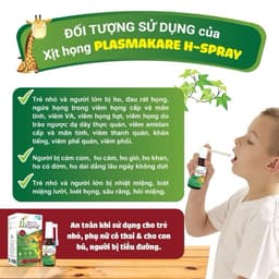 Xịt Họng PlasmaKare H-Spray 30ml Giảm Ho Viêm Họng Kháng Khuẩn Dịu Họng Nhanh An Toàn Cho Bé > BUN BUN SHOP 3