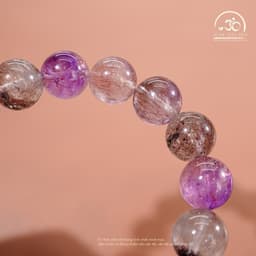 Ngoc Đan Tâm - Vòng Tay Phong Thủy Đá Super Seven 11mm 6A - Đa Mệnh 3