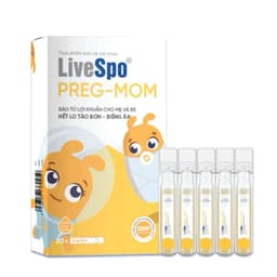 LiveSpo PREG - MOM ( MÀU VÀNG.,cho bé Táo bón,Biếng ăn,Rối loạn tiêu hoá <BUN BUN SHOP 2