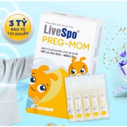 LiveSpo PREG - MOM ( MÀU VÀNG.,cho bé Táo bón,Biếng ăn,Rối loạn tiêu hoá <BUN BUN SHOP 1