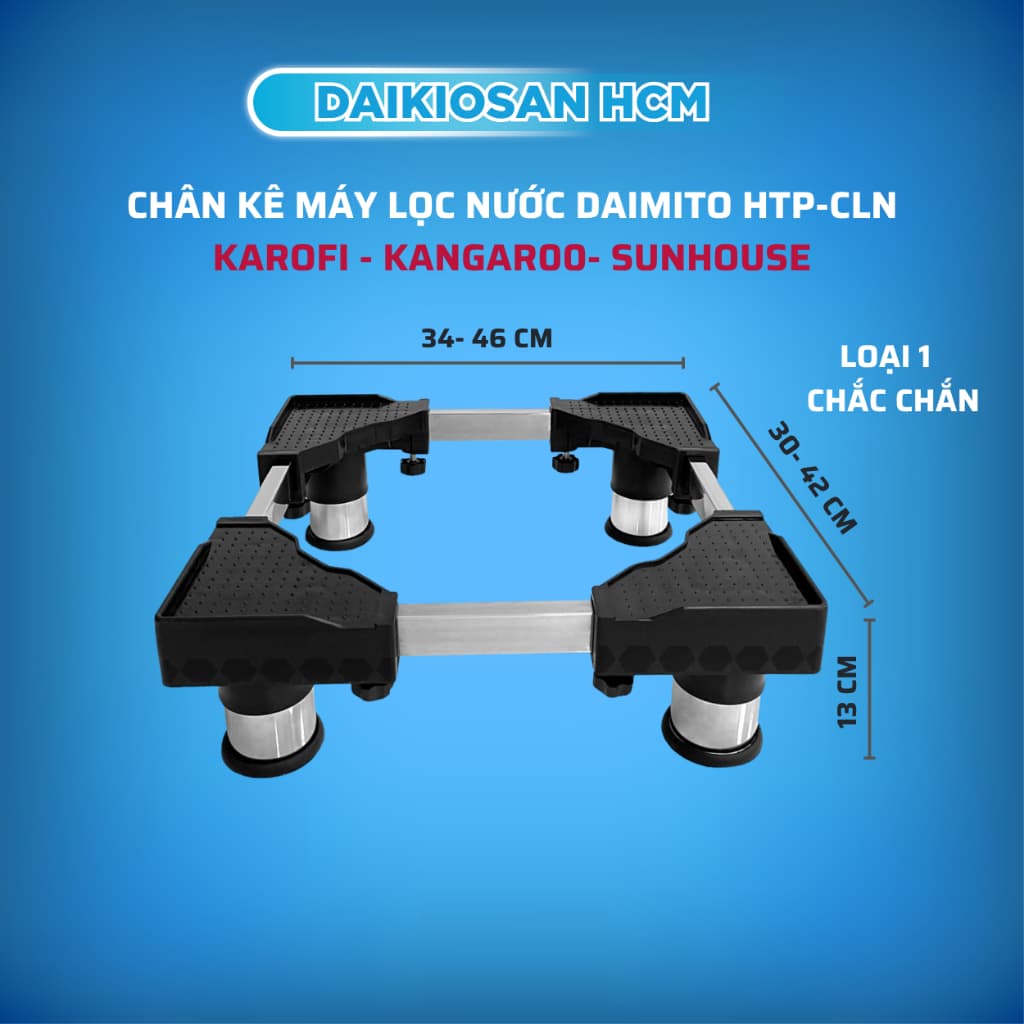 Chân kệ máy lọc nước Daimito HTP-CLN dùng cho máy lọc nước Kangaroo, Karofi, Daikiosan, Sunhouse