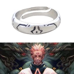 Nhẫn Sukuna Jujutsu Kaisen Chú Thuật Hồi Chiến Nhẫn Ấn Sukuna Anime Cosplay Unisex 9