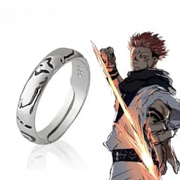 Nhẫn Sukuna Jujutsu Kaisen Chú Thuật Hồi Chiến Nhẫn Ấn Sukuna Anime Cosplay Unisex 6