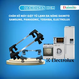 Chân kê máy giặt DAIMITO dùng cho máy giặt, tủ lạnh Electrolux, SamSung, Panasonic, Toshiba 1