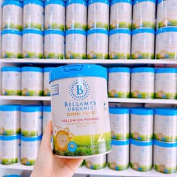 [DATE SAU 12/2027] Bellamy's Organic Omni Pure Synbiotic 800g Organic Úc 4