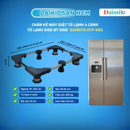 Chân kê tủ lạnh 4 cánh side by side Daimito HTP-SBS 1