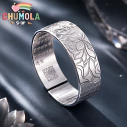 Lắc tay Hoa sen kiềng Liên hoa thiết kế ấn tượng phong cách cổ điển 1