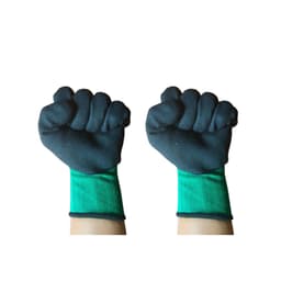 Bịch 12 Đôi găng tay phủ cao su sần 379 găng tay lao động, găng tay PU 6