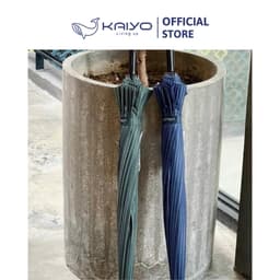Ô tự động cán dài 16 nan Kaiyo, kẻ xanh rêu [mã KCU-9101] 6