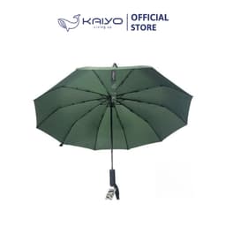 [KaiyoVN] Ô gấp gọn tự động hai chiều 10 nan Kaiyo, màu xanh rêu [mã KCU-9064] 1