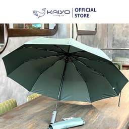 [KaiyoVN] Ô gấp gọn tự động hai chiều 10 nan Kaiyo, màu xanh rêu [mã KCU-9064] 4