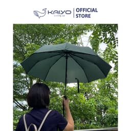 [KaiyoVN] Ô gấp gọn tự động hai chiều 10 nan Kaiyo, màu xanh rêu [mã KCU-9064] 7