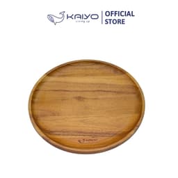 Khay gỗ Kaiyo hình tròn, đường kính 30cm [mã KWT-7046] 1