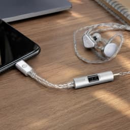 JCally JM6 Pro 2 Dongle DAC/AMP Đầu chuyển tai nghe chất lượng cao Type C to 3.5mm 5
