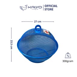 Rổ quả táo Kaiyo có nắp đậy màu xanh [mã KIB-3529] 2