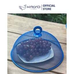 Rổ quả táo Kaiyo có nắp đậy màu xanh [mã KIB-3529] 3