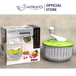 Rổ quay rau li tâm Kaiyo, dung tích 5.5 lít màu xanh [mã KPS-8036] 3