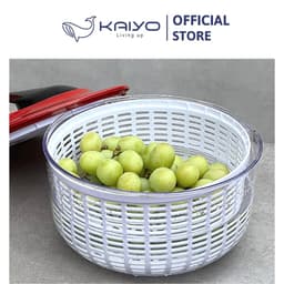 Rổ quay rau li tâm Kaiyo, dung tích 5.5 lít màu xanh [mã KPS-8036] 8