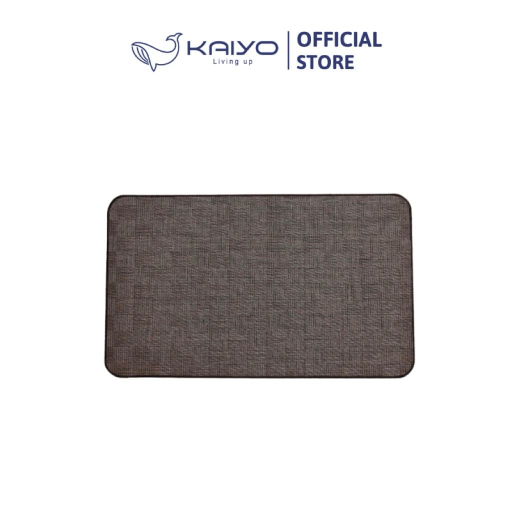 Thảm nhà bếp chống nước Kaiyo, size M 45 x 75cm màu nâu [mã KKM-9408]