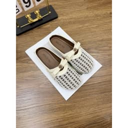 Sục Lưới Nữ Đế Bệt Mũi Tròn Phối Nơ Hoa Trà [Sẵn Hàng]. 6