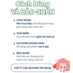 Rainbovit Baby ( Hộp 10 ml .MÀU XANH )Men Vi Sinh 10 Chủng,cải thiện tiêu hóa> BUN BUN SHOP 2